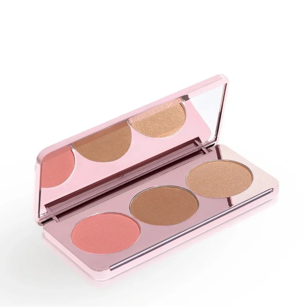 Girlactik Blush & Glow Palette - Pink, Gold, Brown - Picture 3 of 3